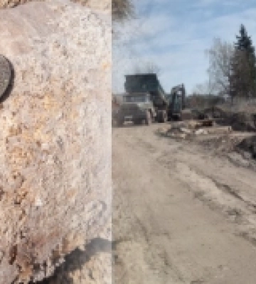 Після втручання правоохоронців і влади будівництво в історичній частині Острога призупинили
