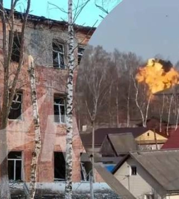 Дроны снова атаковали Шую, где базируется 112 бригада ракетных войск России – відео