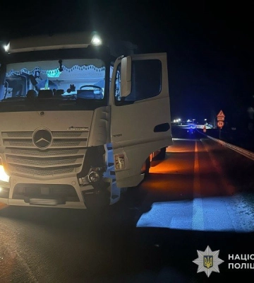 Трагедія на Стрийщині: пішохід загинув під колесами вантажівки