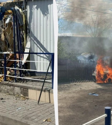 Росіяни завдали авіаудару по Херсону: один загиблий і четверо поранених, медики борються за життя 16-річного хлопця