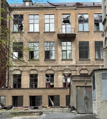 Після удару росіян по Дніпру виникла загроза обвалу медуніверситету