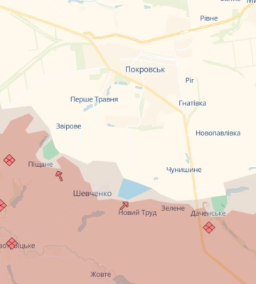 ВСУ освободили около 16 квадратных километров территории под Покровском – Сырский