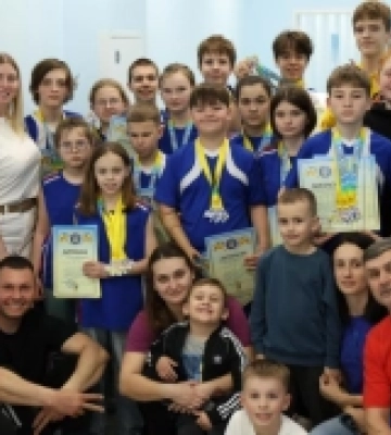 Юні волинські плавці виступили на дитячій Спартакіаді «Повір у себе-2025»