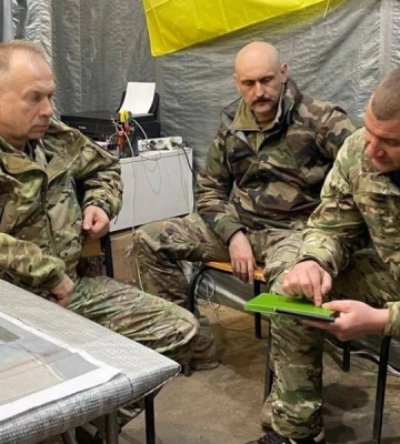 Сирський: За останні тижні ЗСУ звільнили близько 16 км² в районі населених пунктів Удачне, Котлине, Шевченко