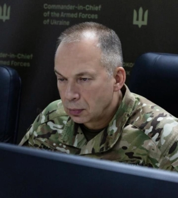 Сирський: За останні тижні ЗСУ звільнили близько 16 км² в районі населених пунктів Удачне, Котлине, Шевченко