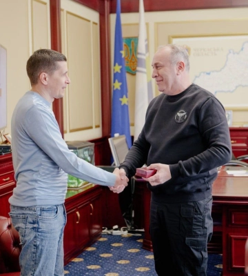 Черкащанин став заслуженим донором України