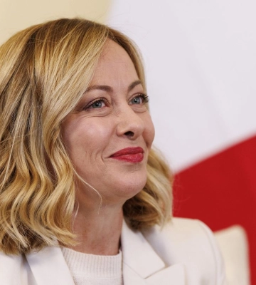 Мелоні прибула до Білого дому на зустріч з Трампом