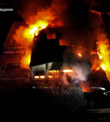 Россияне ударили неизвестным дроном по Николаеву, вспыхнул пожар