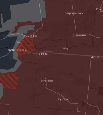 росіяни просунулися біля Розливу та Костянтинополя на Донеччині