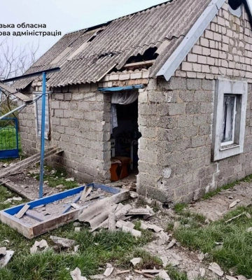 Армія РФ за минулу добу завдала 427 ударів по 13 населених пунктах Запорізької області