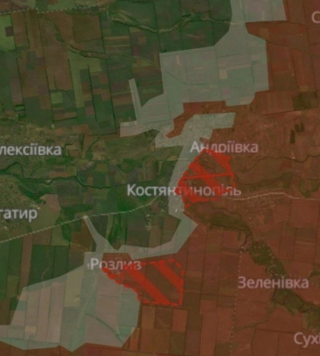 Россияне продвинулись в нескольких населенных пунктах в Донецкой области: обновление карты DeepState