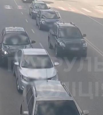 У Сумах сталися дві ДТП через недотримання дистанції (відео)