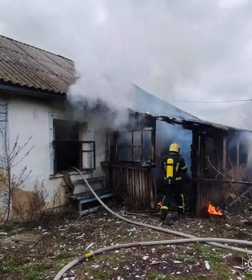 На Вінниччині пожежа у приватному будинку забрала життя людини, - ДСНС