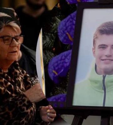 В Кривом Роге попрощались с 21-летним Кириллом Сизовым: он был ранен после ракетного удара