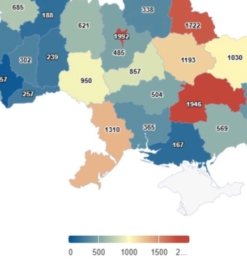 Дніпропетровщина у трійці лідерів за кількістю боргів за штрафи від ТЦК: Опендатабот