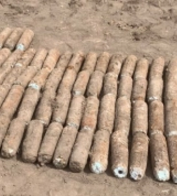 На Дубенщині сапери знищили 63 артилерійські снаряди часів Другої світової війни