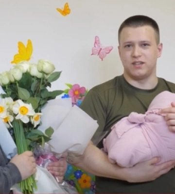 У подружжя військовослужбовців у Луцьку народилася донька