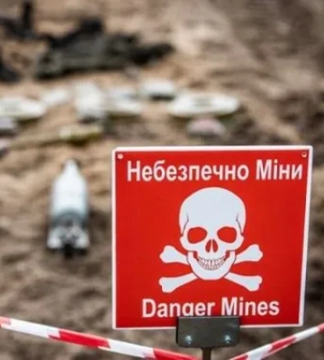 Жителів Сумщини закликають не відвідувати кладовища поблизу кордону через небезпеку вибухівки