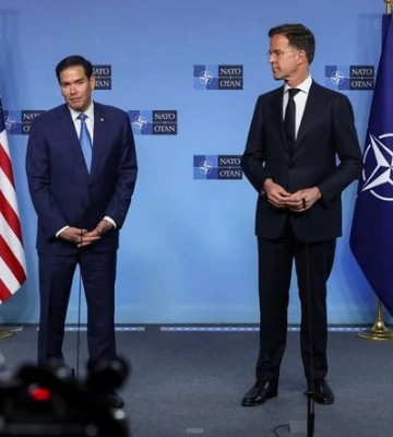 Рубио проинформировал генсека НАТО о мирном предложении для Украины и рф Рубио проинформировал генсека НАТО о мирном предложении для Украины и рф