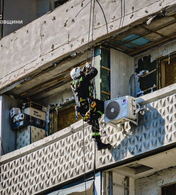 У Харкові закінчились аварійно-рятувальні роботи після російського ракетного удару