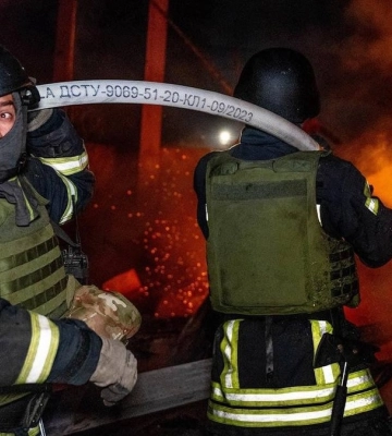 Вночі Росія двічі вдарила по Запоріжжю: горіло підприємство