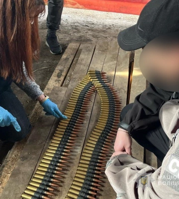Поліцейські вилучили арсенал боєприпасів у жителя Сумщини