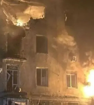 В Краматорске "шахед" разбил жилой дом: среди раненых ребенок. ВИДЕО