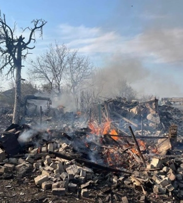 Сили РФ масовано атакували Куп’янськ авіабомбами, пʼятеро постраждалих – Синєгубов