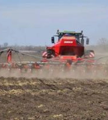 Аграрії Полтавщини засіяли понад 91 тисячу гектарів зернових та зернобобових культур