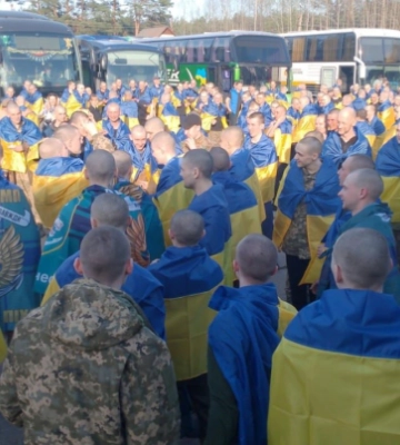 Україна повернула додому ще 277 воїнів з російського полону