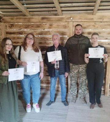 Культурно-мотиваційний проєкт РОЦНТ «Ноти підтримки»: рівненські письменники зустрілися з військовослужбовцями