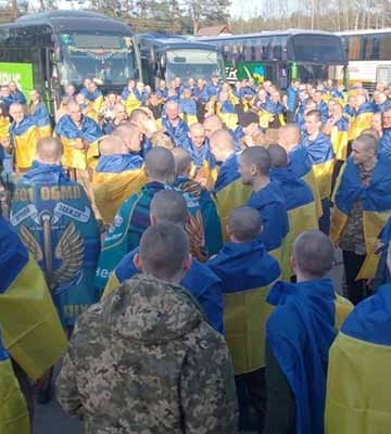 З полону звільнили дев’ятьох воїнів із Полтавщини