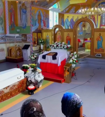 На Волині поховали 18-річного Олександра Шворака, який трагічно загинув у Німеччині