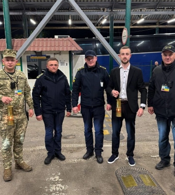 В "Устилузі" на Волині зустріли благодатний вогонь