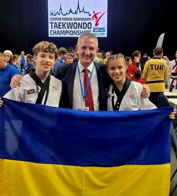 Полтавські тхеквондисти вибороли медалі на Чемпіонаті Європи.