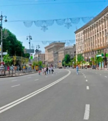 У Києві на тиждень частково обмежать рух вулицею Хрещатик