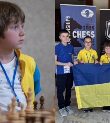 7-річний Мирон Нетребка з Дніпра став чемпіоном світу з шахів