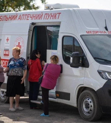Друга пересувна аптека доставить ліки до 20 населених пунктів 5 громад Херсонщини наступного тижня