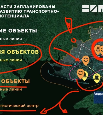 Россияне планируют на ТОТ строительство коридоров для похищения украинских ресурсов Россияне планируют на ТОТ строительство коридоров для похищения украинских ресурсов