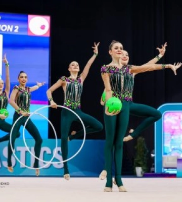 Миколаївська спортсменка – призерка етапу Кубка світу з художньої гімнастики
