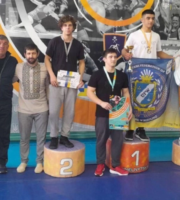 Спортсмен з Херсонщини виборов "срібло" на Всеукраїнському турнірі з боротьби