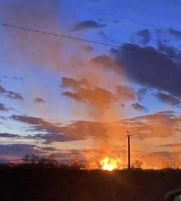 Оперативне ліквідування пожежі чагарників біля Берегового: подяка рятувальникам