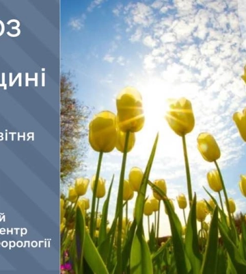 Коливання температури, дощ та грози: рівненські синоптики дали прогноз погоди на 22-25 квітня