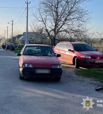 У Хмельницькому внаслідок ДТП постраждала 9-річна дитина - поліція розпочала розслідування
