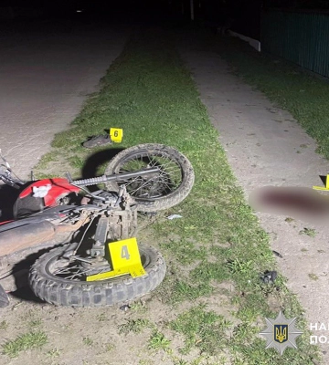 На Житомирщині у двох ДТП за участю мотоциклів постраждали троє людей. ФОТО