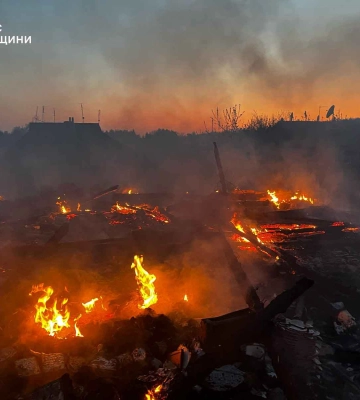 За ніч і ранок на Сумщині зафіксовано 114 вибухів: пошкоджено житлові будинки