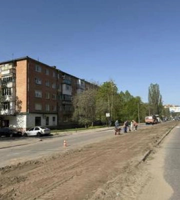 У Полтаві зявиться нова клумба на вулиці Небесної Сотні