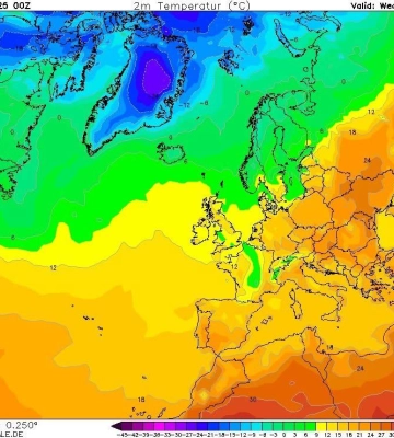23 апреля: Украина – одна из самых теплых стран в Европе (+20...+26°C)