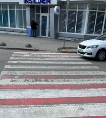Чому дорожню розмітку в Полтаві оновлюють лише раз на рік