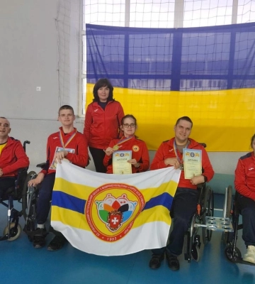 Спортсмени з Рівненщини стали призерами Чемпіонату України з бочча